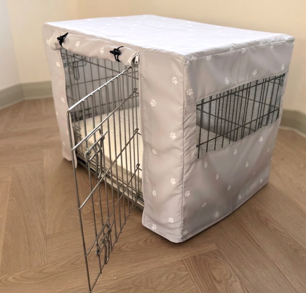 POLKA PAW - DOG CRATE COVER