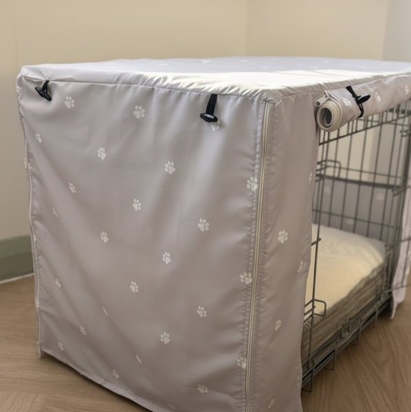 POLKA PAW - DOG CRATE COVER